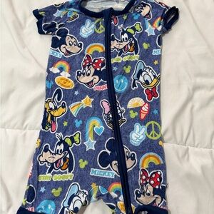 Little Sleepies Mickey and Friends Shorty